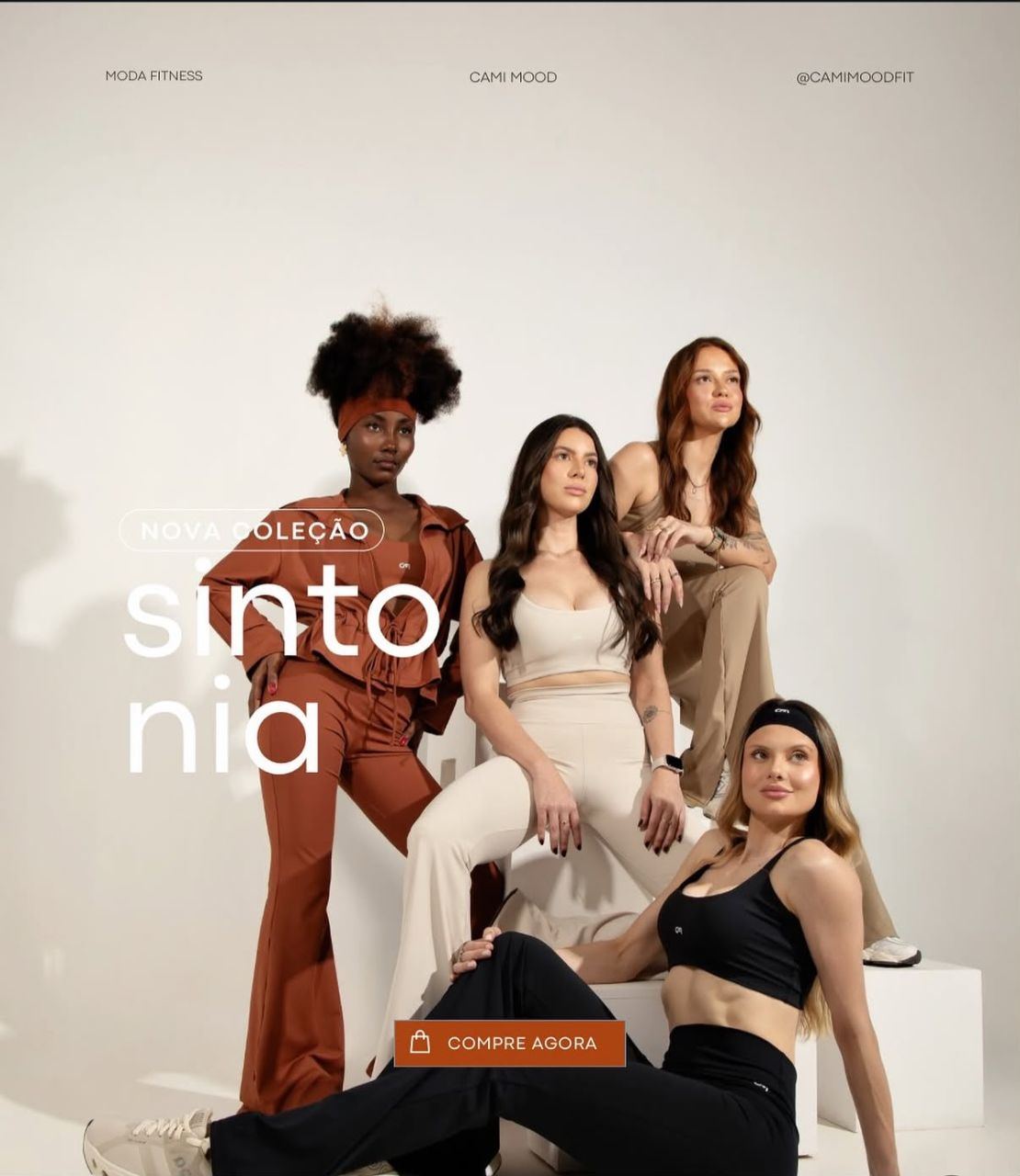 Nova coleção Sintonia · já disponível